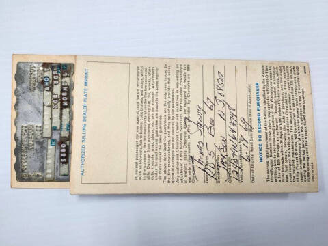 1969 Chevrolet Camaro