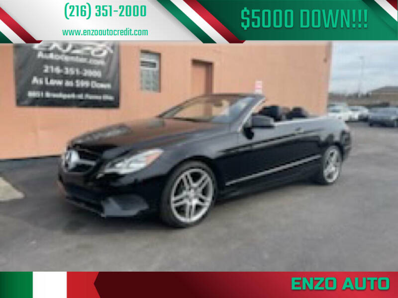 2014 Mercedes-Benz E-Class for sale at ENZO AUTO in Parma OH