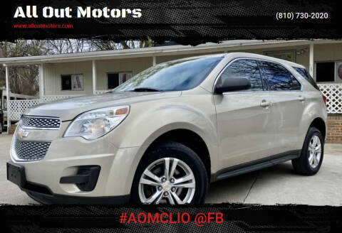 2010 Chevrolet Equinox for sale at All Out Motors LLC. in Clio MI