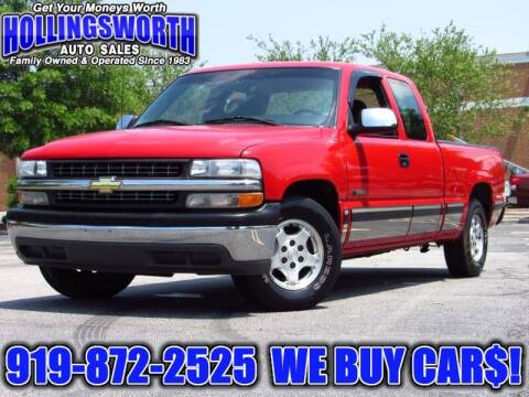 2001 Chevrolet Silverado 1500 for sale at Hollingsworth Auto Sales in Raleigh NC