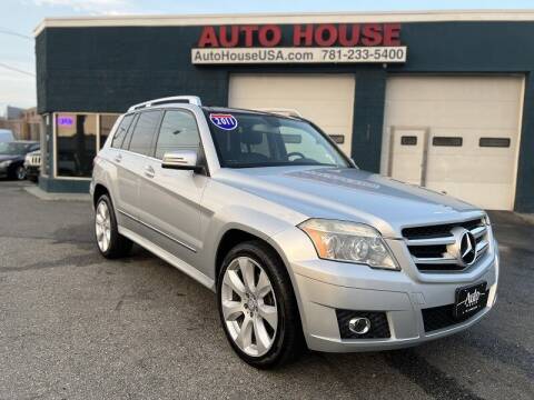 2011 Mercedes-Benz GLK for sale at Auto House USA in Saugus MA