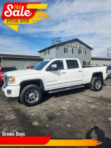 2015 GMC Sierra 2500HD for sale at Brown Boys in Yakima WA