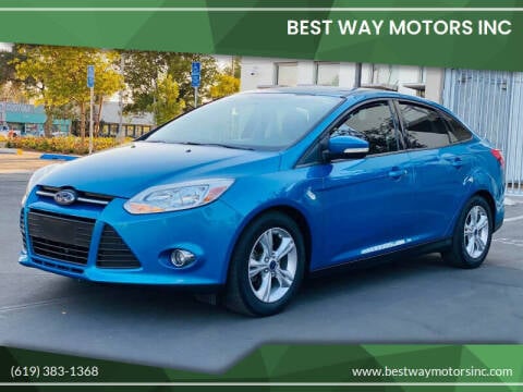 2014 Ford Focus for sale at BEST WAY MOTORS INC in San Diego CA