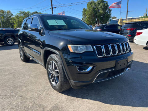 2017 Jeep Grand Cherokee for sale at Fiesta Auto Finance in Houston TX