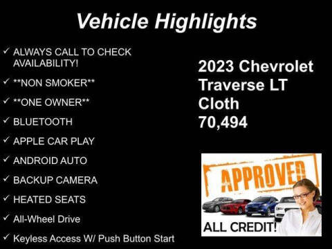 2023 Chevrolet Traverse LT Cloth