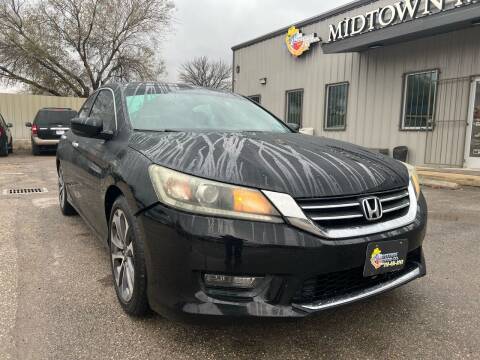 2014 Honda Accord for sale at Midtown Motor Company in San Antonio TX