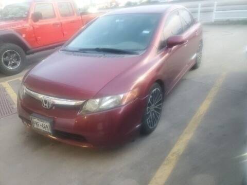 2007 Honda Civic for sale at FREDYS CARS FOR LESS in Houston TX