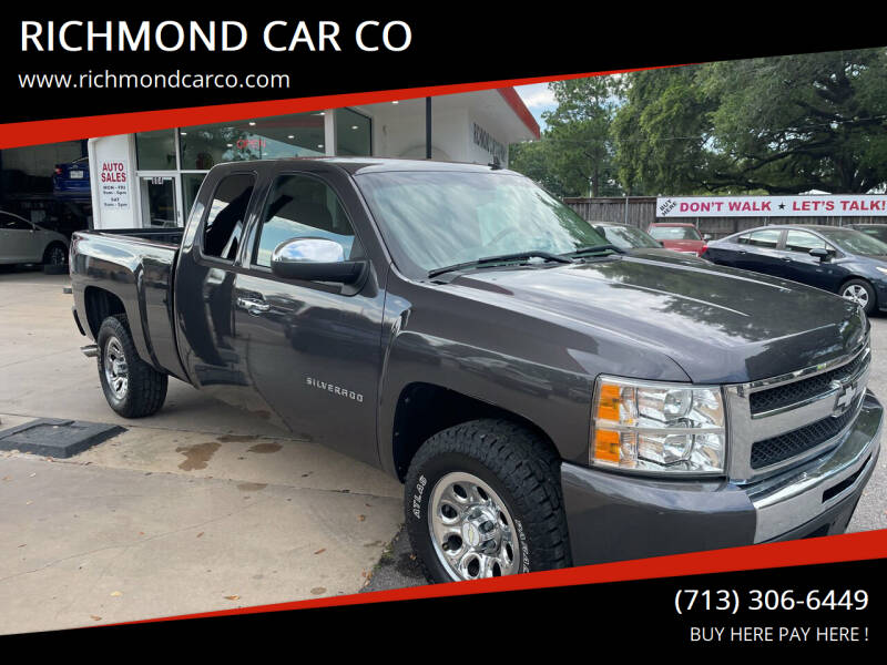 2011 Chevrolet Silverado 1500 for sale at RICHMOND CAR CO in Richmond TX