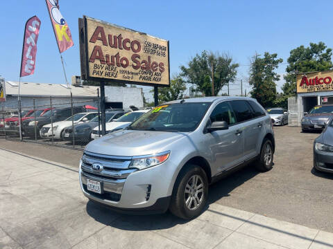 2013 Ford Edge for sale at AUTCO AUTO SALES in Fresno CA