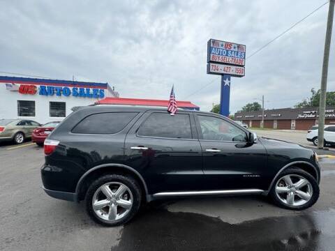 2011 Dodge Durango for sale at US Auto Sales in Garden City MI