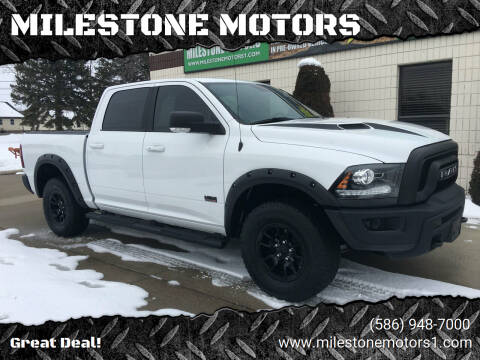 2017 RAM 1500 for sale at MILESTONE MOTORS in Chesterfield MI