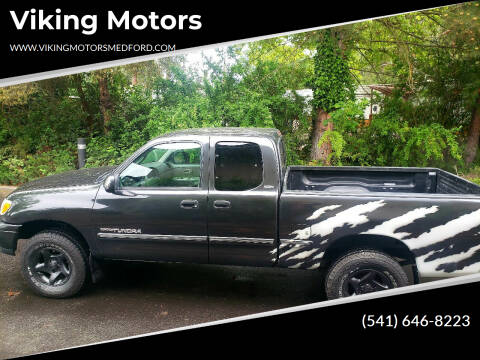 2002 Toyota Tundra for sale at Viking Motors in Medford OR