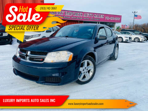 2014 Dodge Avenger for sale at LUXURY IMPORTS AUTO SALES INC in North Branch MN