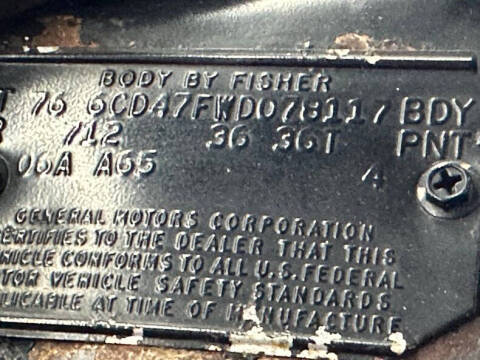 1976 Cadillac DeVille