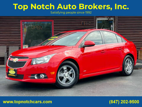 2012 Chevrolet Cruze for sale at Top Notch Auto Brokers, Inc. in McHenry IL