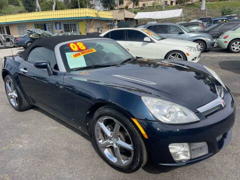 2008 Saturn SKY for sale at 1 NATION AUTO GROUP in Vista CA