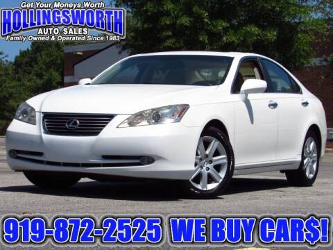 2008 Lexus ES 350 for sale at Hollingsworth Auto Sales in Raleigh NC
