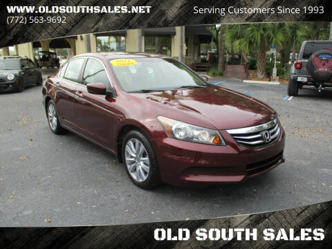 2011 Honda Accord for sale at OLD SOUTH SALES in Vero Beach FL
