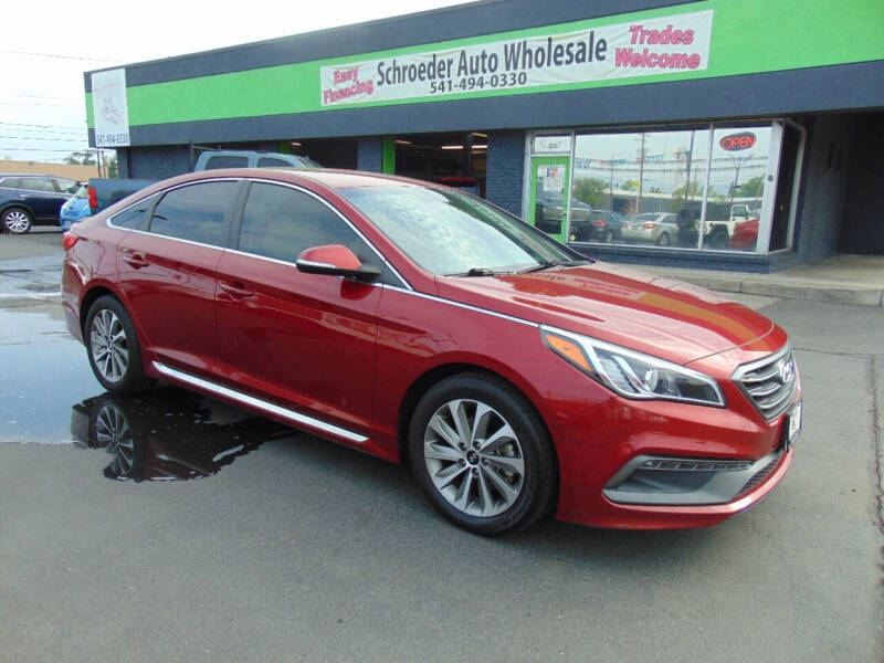 2015 Hyundai Sonata for sale at Schroeder Auto Wholesale in Medford OR