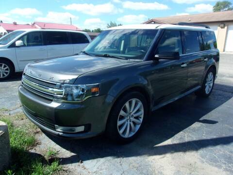 2015 Ford Flex for sale at DAVE KNAPP USED CARS in Lapeer MI