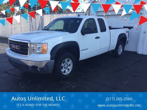 2007 GMC Sierra 1500 for sale at Autos Unlimited, LLC in Adrian MI