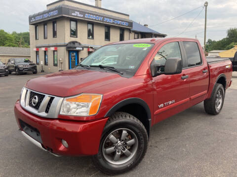 2015 Nissan Titan for sale at Sisson Pre-Owned in Uniontown PA