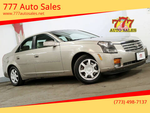 2003 Cadillac CTS for sale at 777 Auto Sales in Bedford Park IL