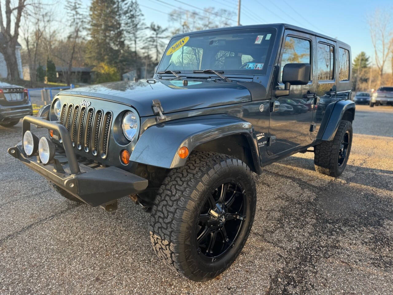 2008 Jeep Wrangler Unlimited for sale at ROUTE 8 AUTO SALES LLC in Peninsula, OH