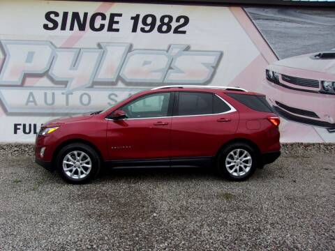 2018 Chevrolet Equinox for sale at Pyles Auto Sales in Kittanning PA