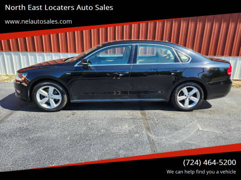 2015 Volkswagen Passat for sale at North East Locaters Auto Sales in Indiana PA