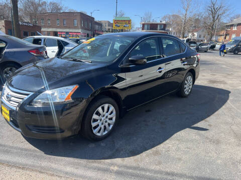 2014 Nissan Sentra for sale at GIGANTE MOTORS INC in Joliet IL