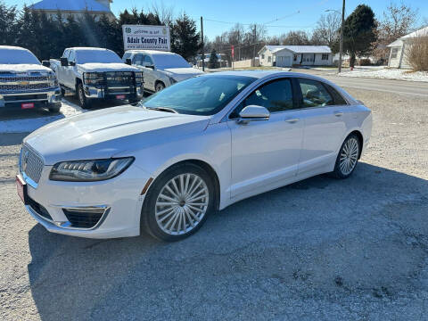 2017 Lincoln MKZ for sale at GREENFIELD AUTO SALES in Greenfield IA