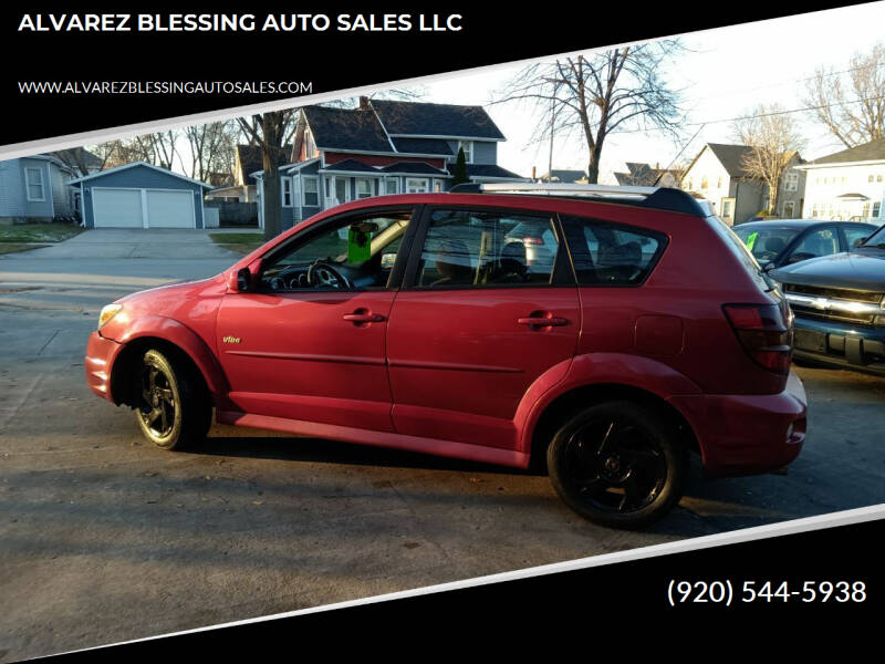 2008 Pontiac Vibe for sale at ALVAREZ BLESSING AUTO SALES LLC in Green Bay WI