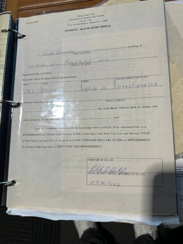 1963 Chevrolet Impala