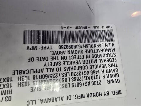 2018 Honda Odyssey EX-L