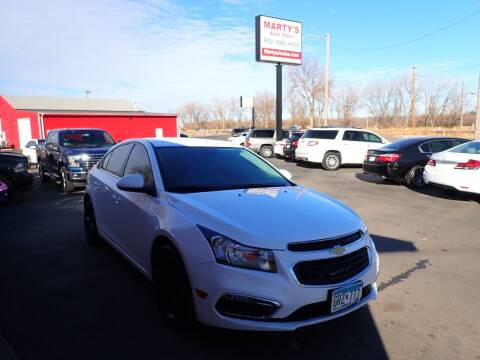 2016 Chevrolet Cruze Limited for sale at Marty's Auto Sales in Savage MN