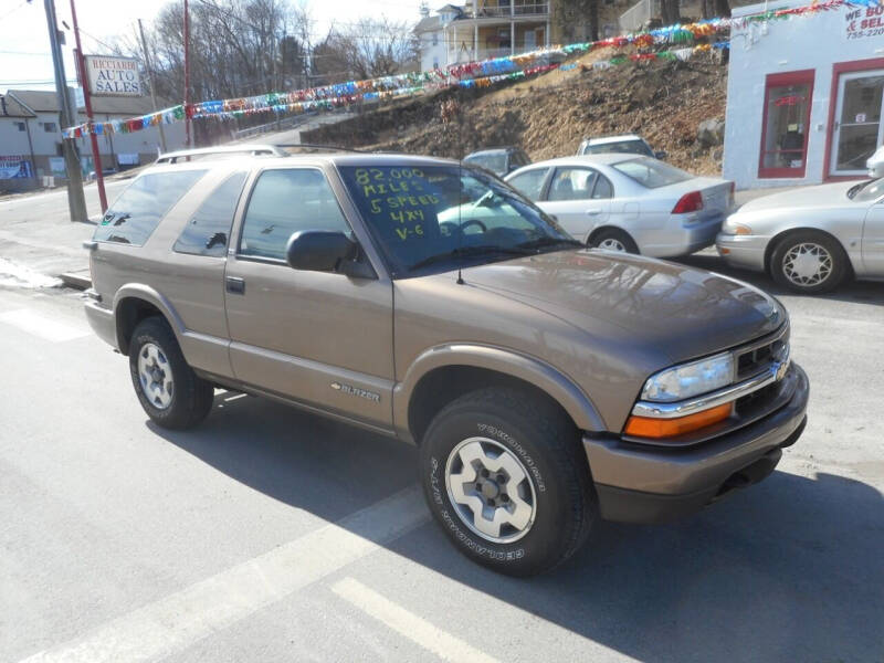 2003 Chevrolet Blazer for sale at Ricciardi Auto Sales in Waterbury CT