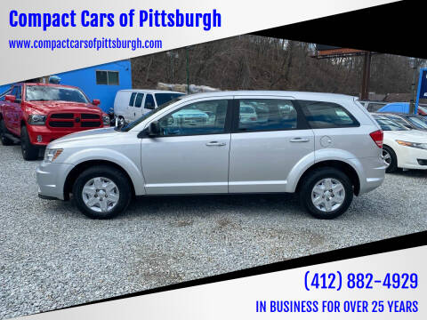 2012 Dodge Journey for sale at Compact Cars of Pittsburgh in Pittsburgh PA