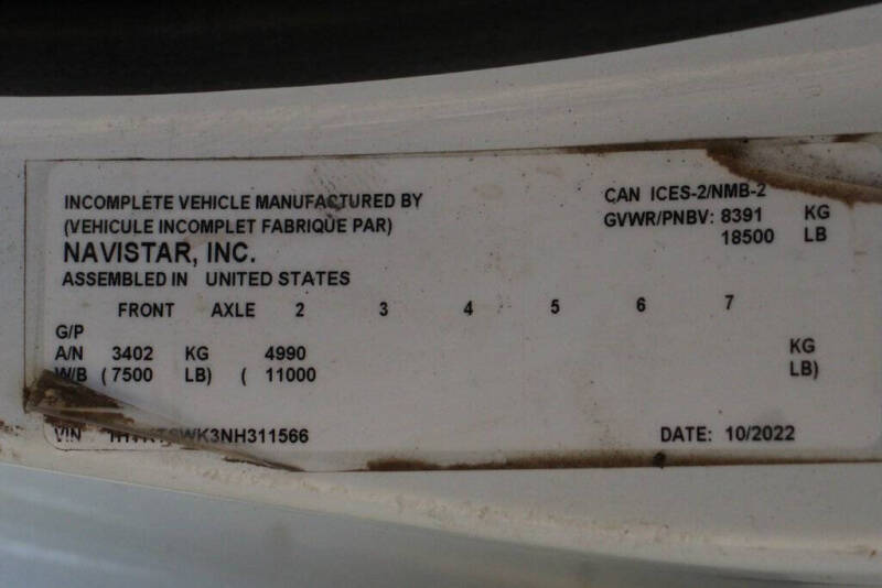 2022 International CV515