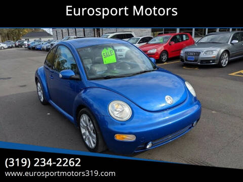 2003 Volkswagen New Beetle for sale at Eurosport Motors in Evansdale IA