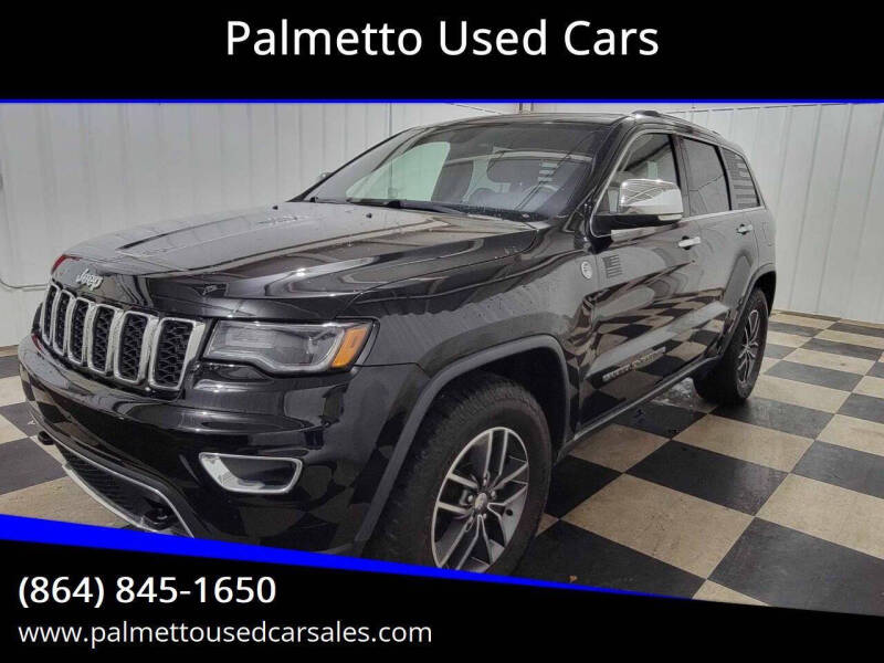 2017 Jeep Grand Cherokee for sale at Palmetto Used Cars in Piedmont SC