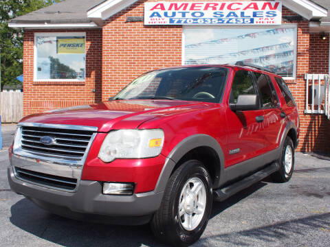 2006 Ford Explorer for sale at AMERICAN AUTO SALES LLC in Austell GA