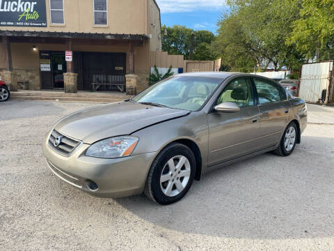 2003 Nissan Altima for sale at LUCKOR AUTO in San Antonio TX