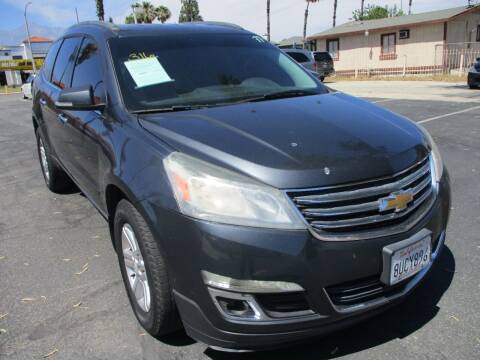 2014 Chevrolet Traverse for sale at F & A Car Sales Inc in Ontario CA