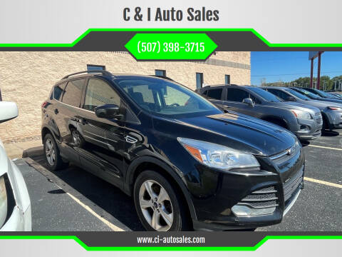 2015 Ford Escape for sale at C & I Auto Sales in Rochester MN