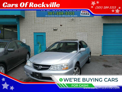 2003 Acura TL for sale at Cars Of Rockville in Rockville MD
