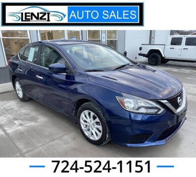 2018 Nissan Sentra for sale at LENZI AUTO SALES LLC in Sarver PA