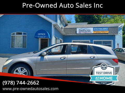 2009 Mercedes-Benz R-Class for sale at Pre-Owned Auto Sales Inc in Salem MA