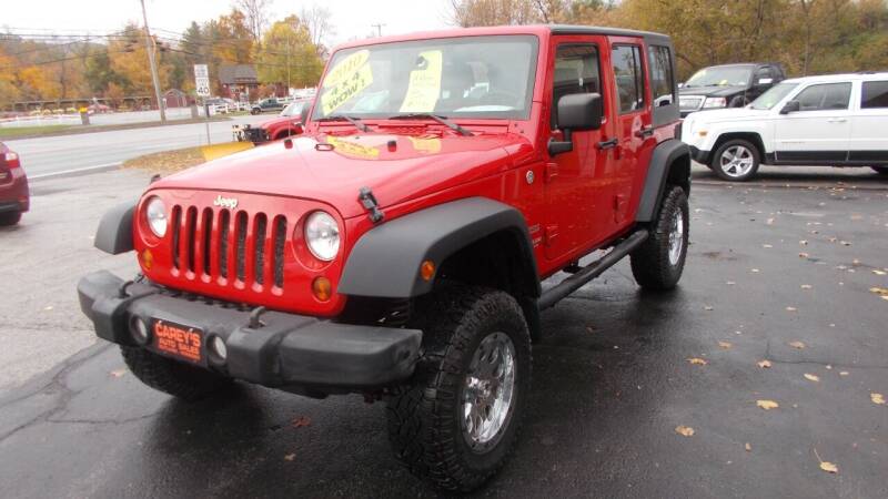 2010 Jeep Wrangler Unlimited for sale at Careys Auto Sales in Rutland VT