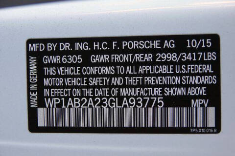 2016 Porsche Cayenne S